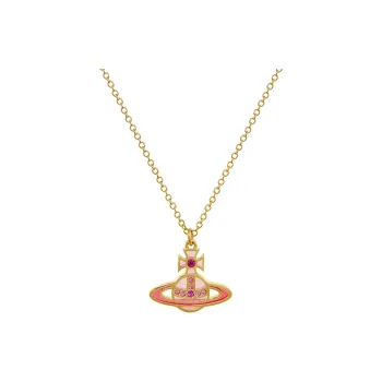 Vivienne Westwood Brass Necklaces Women's Pink