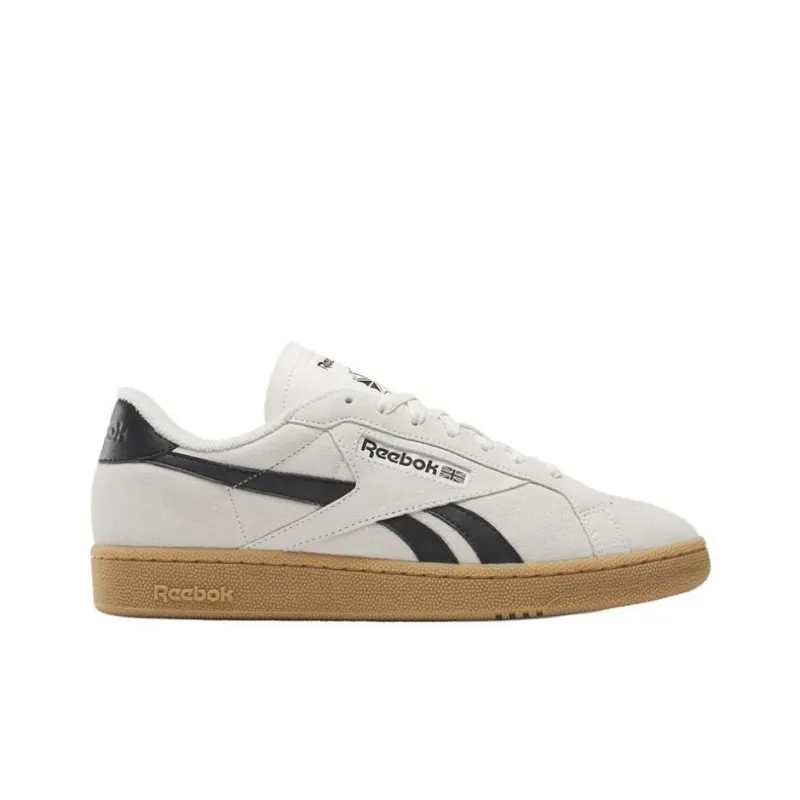 Reebok Club C Wear resistant And Lightweight Low Top Skateboard Shoes Men's White-1