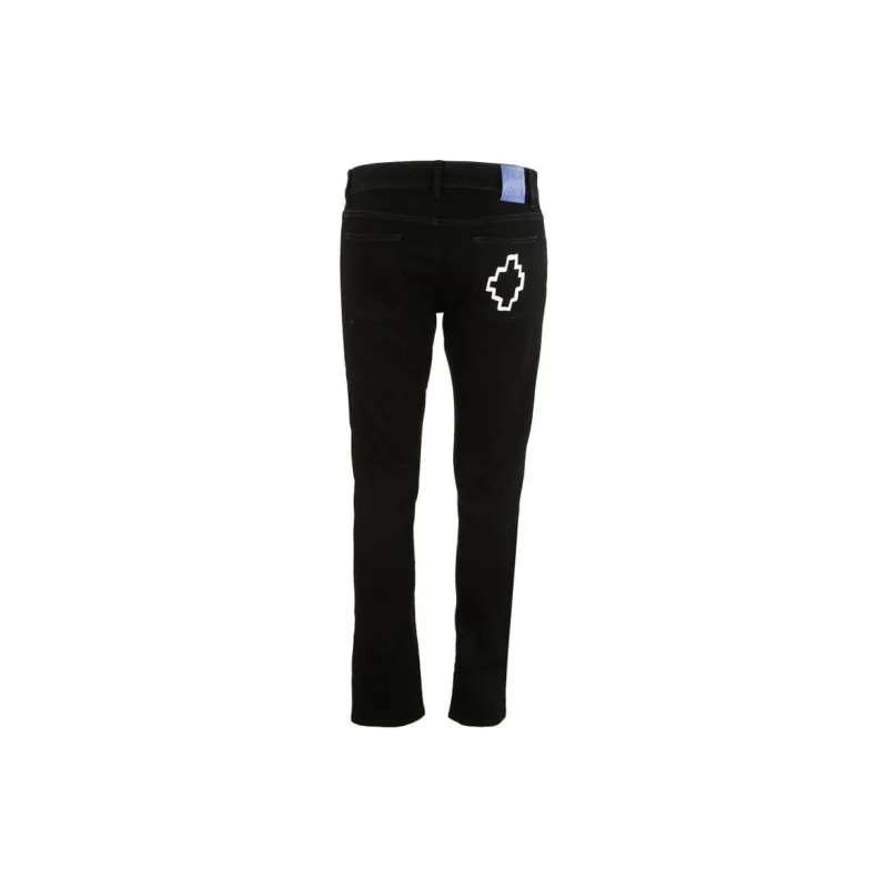 Marcelo Burlon County Of Milan Tempera Cross Straight Leg Jeans-1