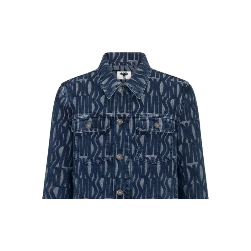 DIOR Jackets Coats Women's Blue-3