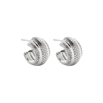 Monica Vinader Small Heirloom Hoop Earrings