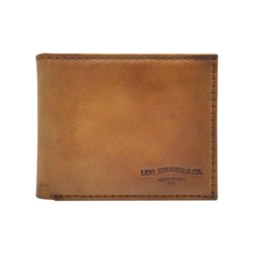 Levi’s Leather Wallet Men's Brown