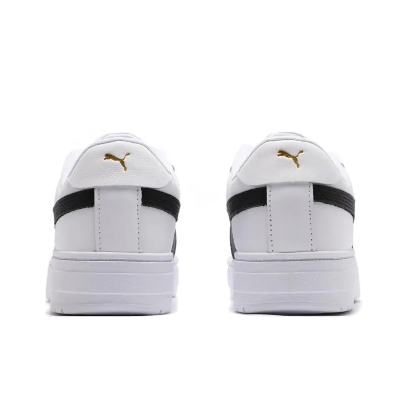 PUMA Anti Slip Wear Resistant Low Top Skateboard Shoes Unisex White-3