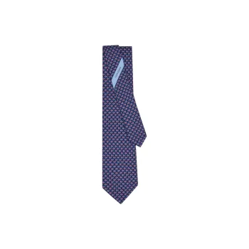 Ferragamo Gancini Printed Tie
