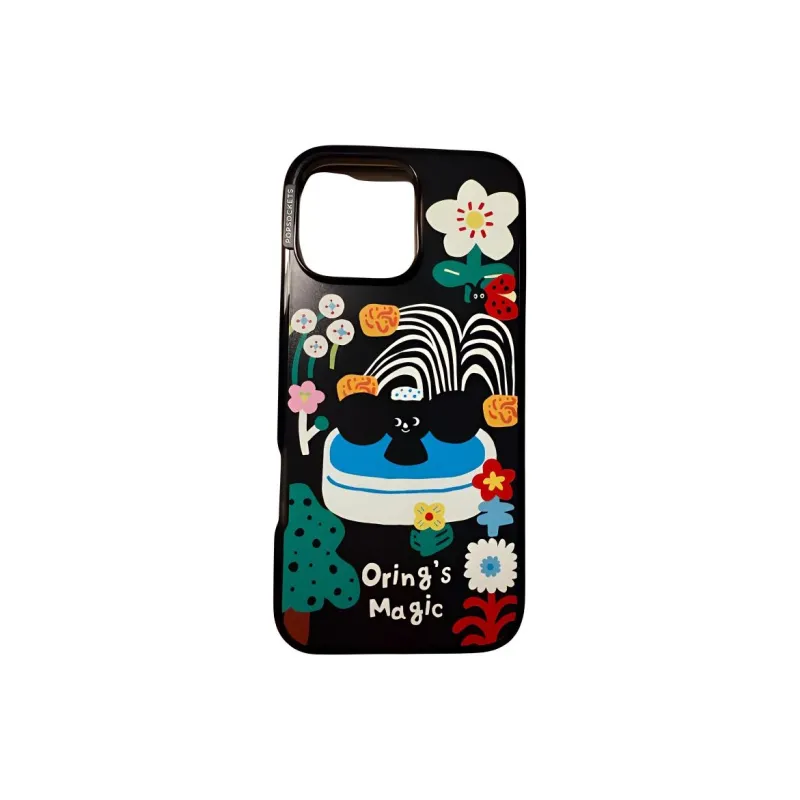 PopSockets x TYAKASHA Made Of Plastic Impact-Resistant Phone Cases Compatible With IPhone 16/15/14/13 Series Cute Style-2