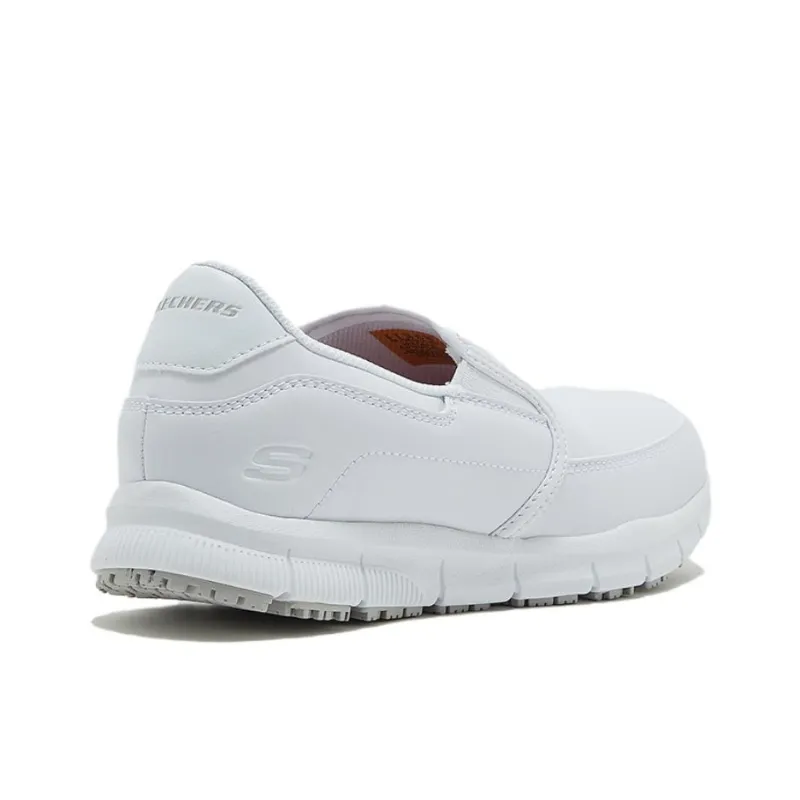 Skechers Relaxed Fit Wear resistant And Lightweight Low Top Casual Shoes Women's White-3