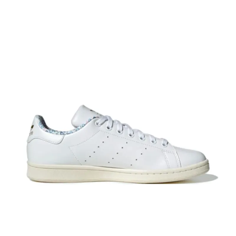 LIBERTY x Adidas Originals Anti Slip Wear Resistant Low Top Skateboard Shoes Unisex White-1