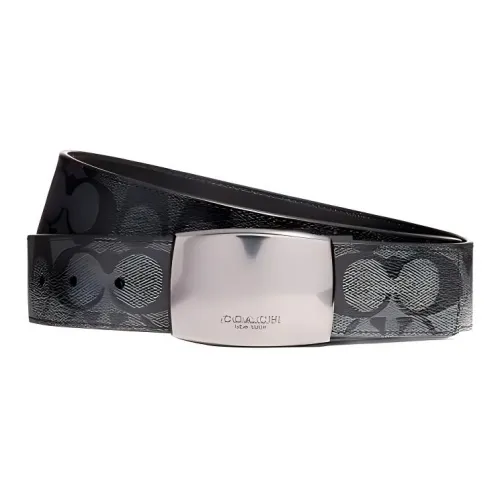 COACH Leather Belts Men