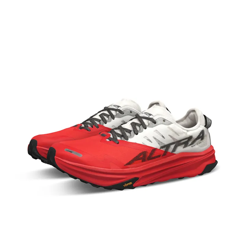 Altra Anti Slip Wear Resistant Low Top Trail Running Running Shoes Women's Red-2