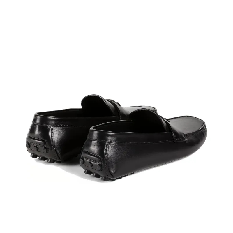 Roberto Cavalli Logo-plaque Leather Loafers-3