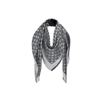 LOUIS VUITTON Wool And Silk Silk Scarves Unisex