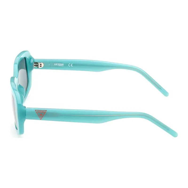GUESS Injection Molded Square Sunglasses Women's Blue-1