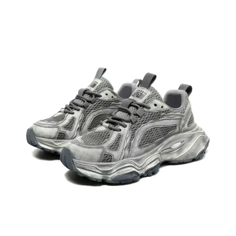 ABCIU Cushioning Breathable Rebound Low-Top Casual Shoes Unisex-25