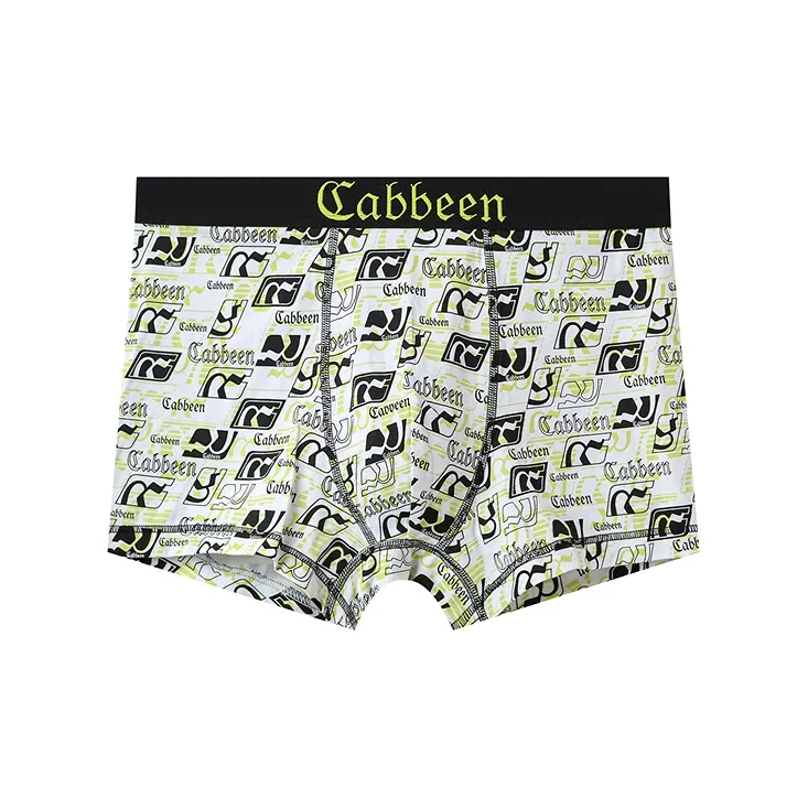 Cabbeen Boxer Shorts Men's 1 Pack Bleached-0