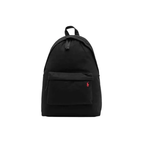 Polo Ralph Lauren Polo Pony Cotton Backpack Men's Black