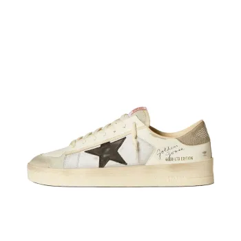 Golden Goose Stardan Low Top Skateboard Shoes Men's White