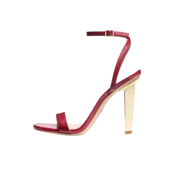 MICHAEL KORS Halle Strap Sandals 10cm Women's Red