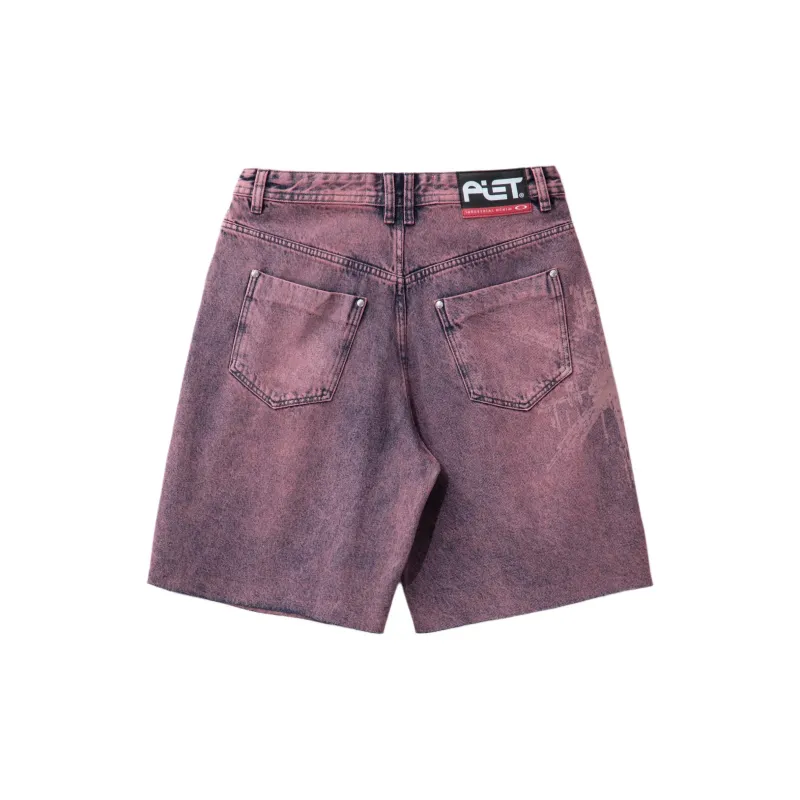 PIET x Oakley Radar Denim Shorts Men's Purple-1