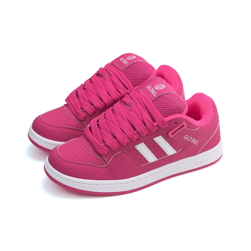 GLO BULL Skateboard Shoes Unisex Low Top Fuchsia-2