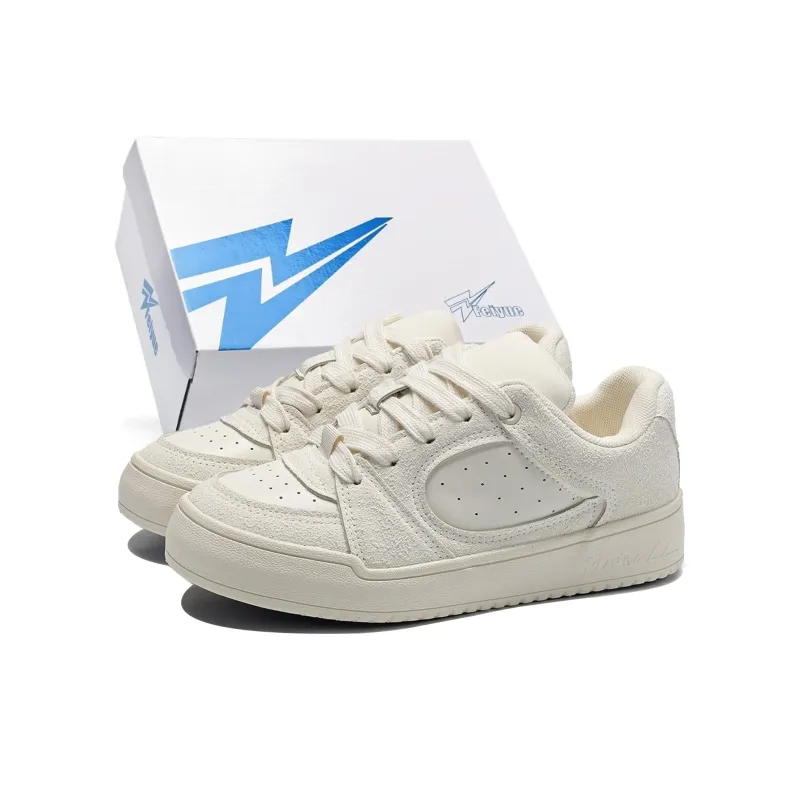 Dafu Leaps Forward Box Included Puffy Shoes Wear-Resistant Breathable Slip-Resistant Low-Top Skateboard Shoes Women's-7