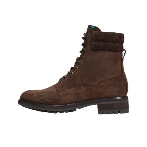 Polo Ralph Lauren Bryson Ankle Boots Men's Chocolate Brown