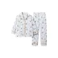 Blue Thickened Padded