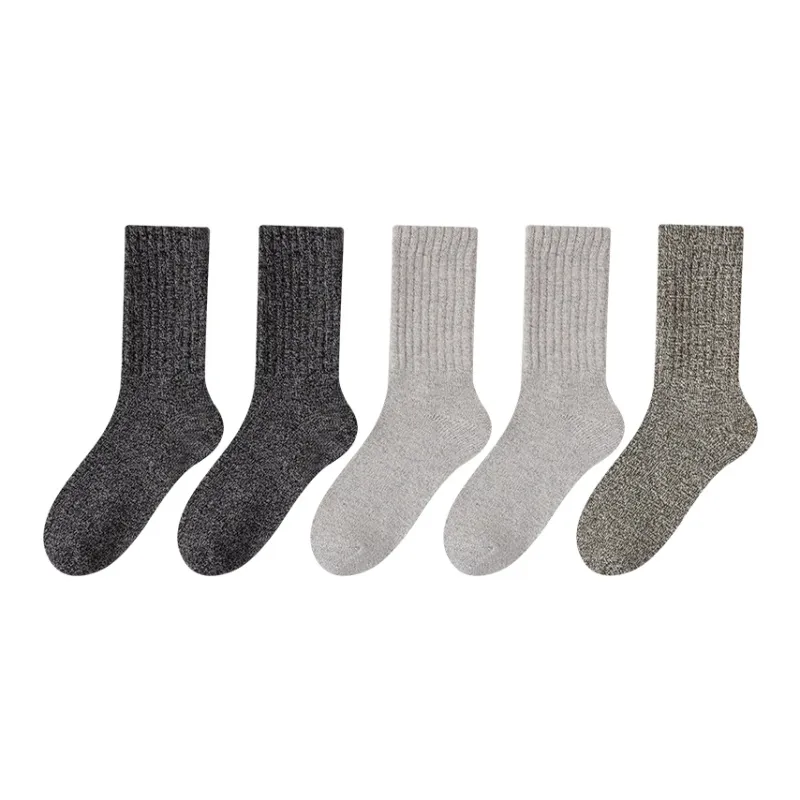 MIIOW Mid Calf Socks Men's 5 Pack-39