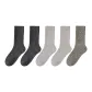 5 Pack (Dark Gray 2+Light Gray 2+Light Green)