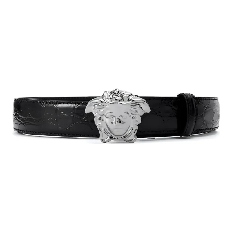 VERSACE Medusa Leather Belts Men-1