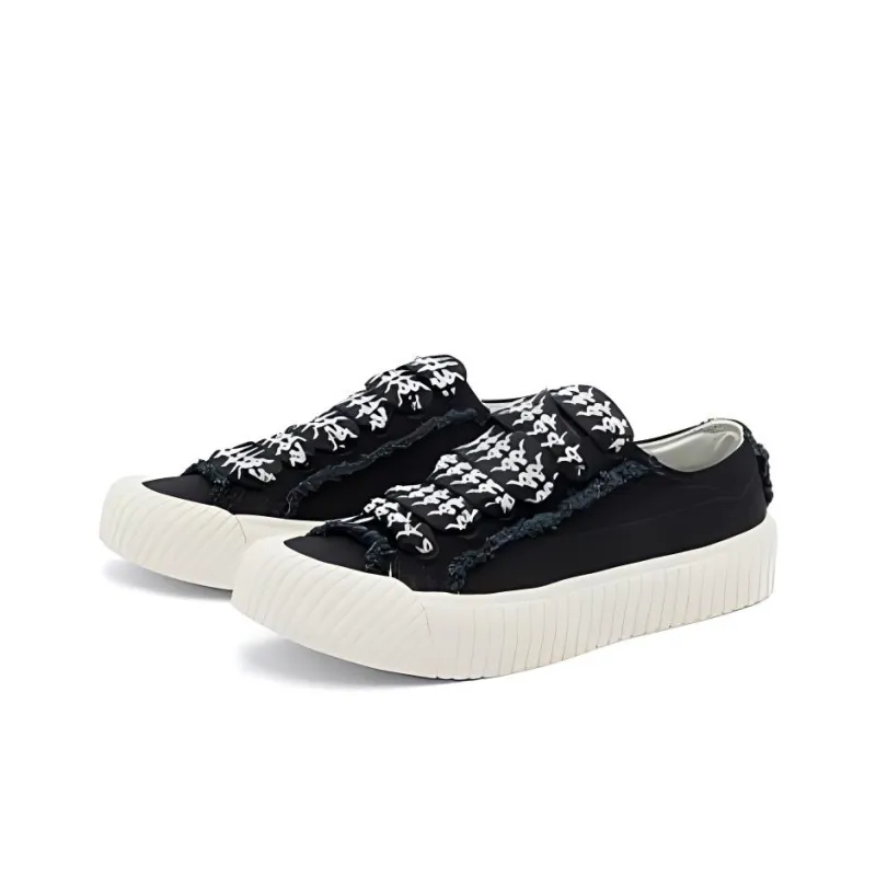 Kappa Low Top Skateboard Shoes Unisex Black-2