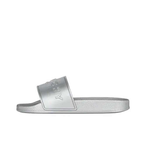 GIVENCHY Slide Slippers Women's Silver