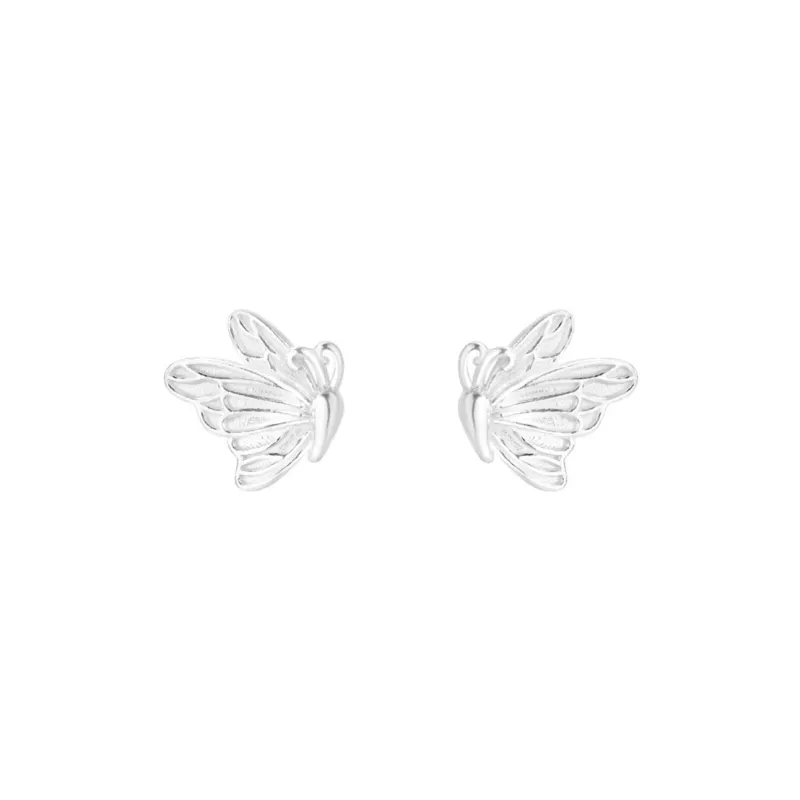 Asia Star 999 Fine Silver Stud Earrings Women's-0