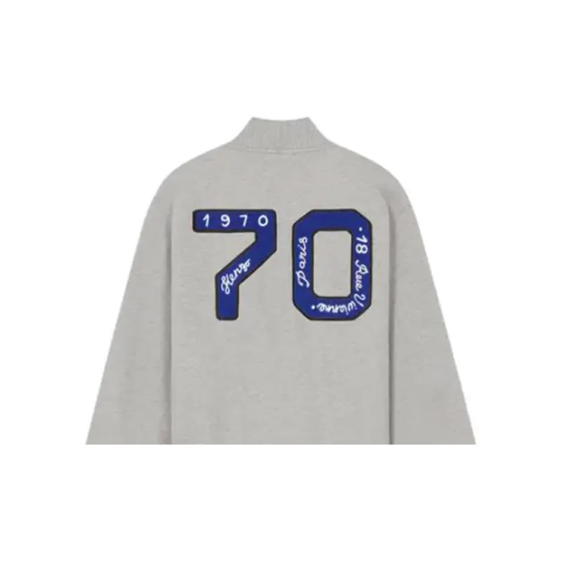 KENZO Academy Button Up Bomber Jacket-6