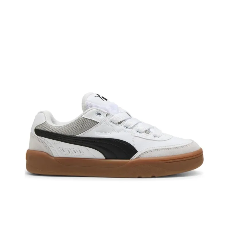 PUMA Park Lifestyle SK8 White Black Feather Gray-1