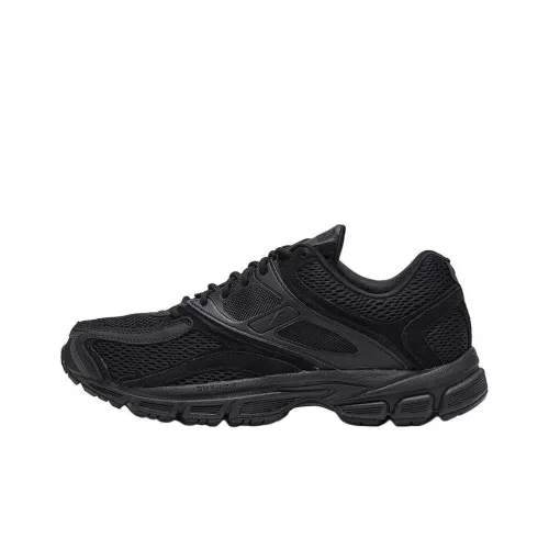 Reebok Wear resistant And Lightweight Low Top Running Shoes Men's Black