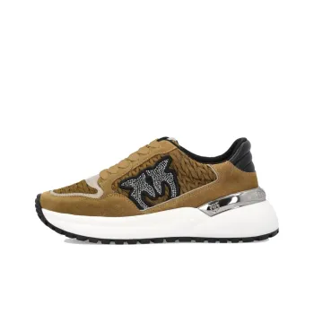 PINKO Gem 07 Lace Up Sneakers Women's