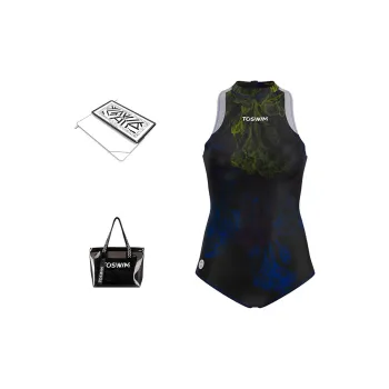 TOSWIM Swim Set Vacation Three Piece Set Women's