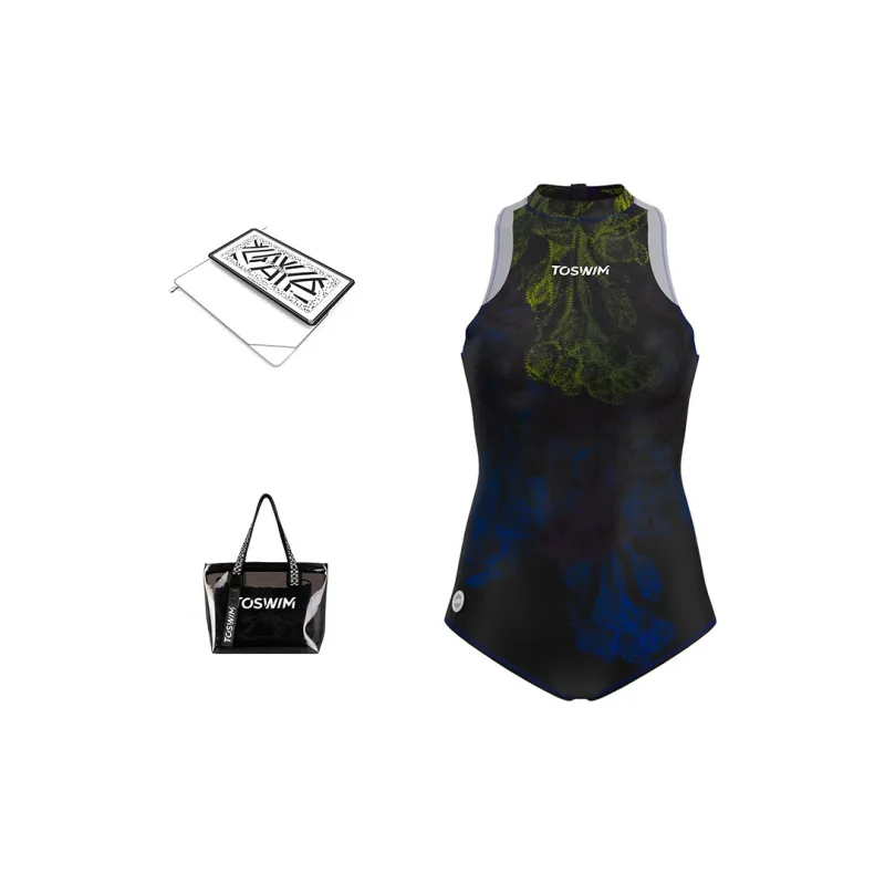 TOSWIM Swim Set Vacation Three Piece Set Women's-0