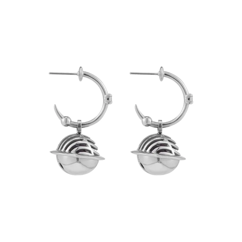 BLACKHEAD 316 Steel Earrings Unisex-3