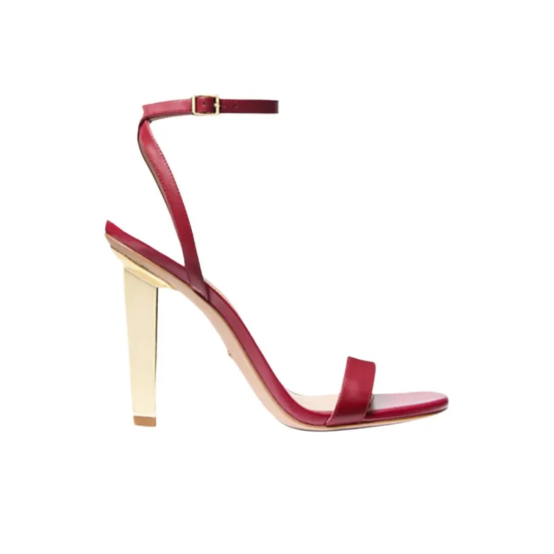 MICHAEL KORS Halle Strap Sandals 10cm Women's Red-1