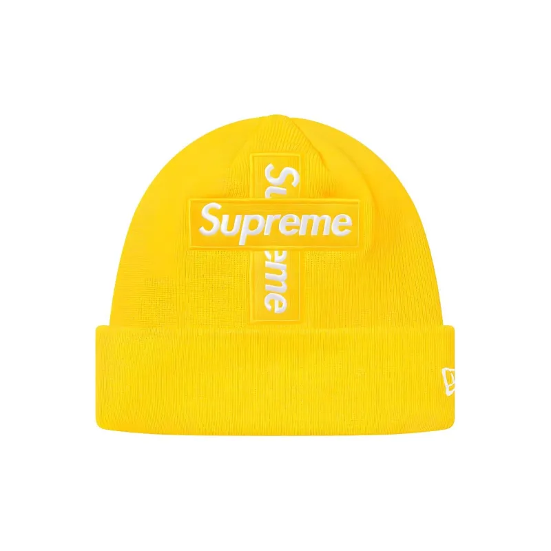 Supreme New Era Cross Box Logo Beanie-1