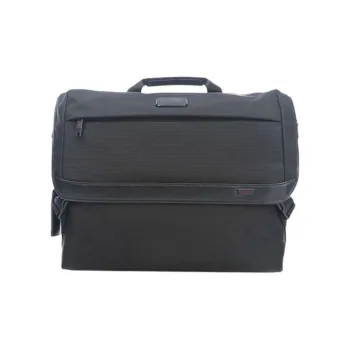 TUMI Alpha Nylon Messenger Bag, Shoulder Bag, Crossbody Bag, Handbag Regular Men's Black
