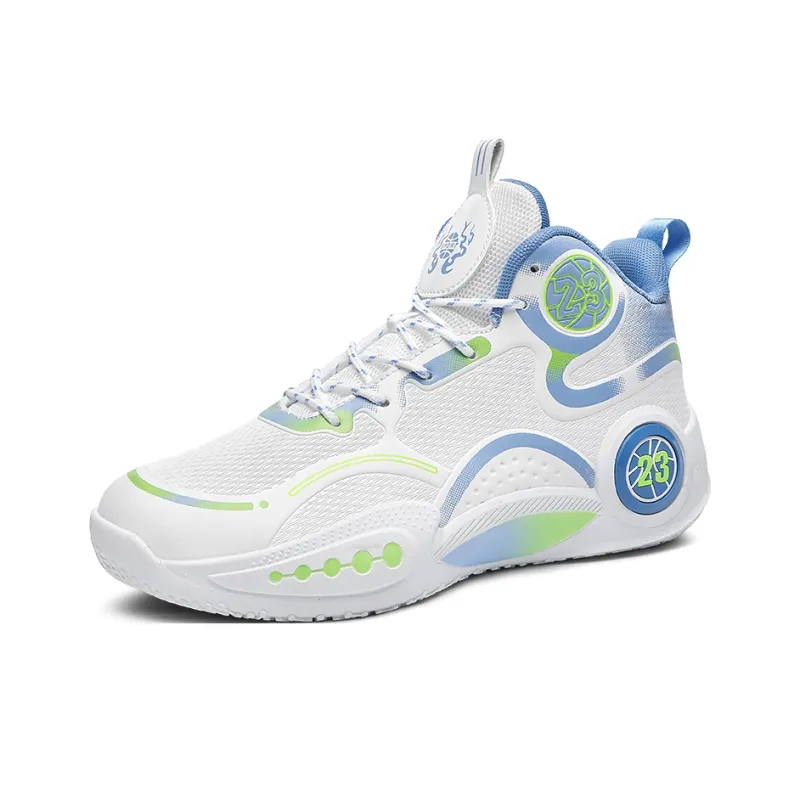 SOURCE Cushioning Anti Slip Wear Resistant Coverage Balance Impact Resistant Mid Top Basketball Shoes Unisex-4