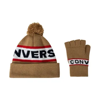 Converse Acrylic Beanies Kids' Coffee Brown