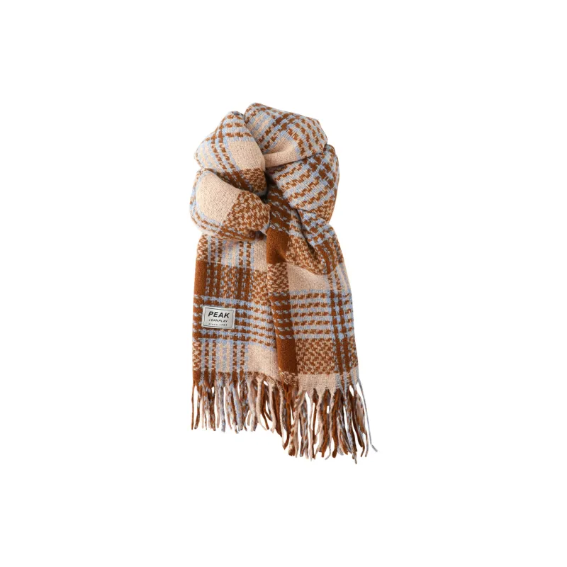 PEAK RIGHT Series Polyester Knit Scarves Unisex Multiple Colors-4