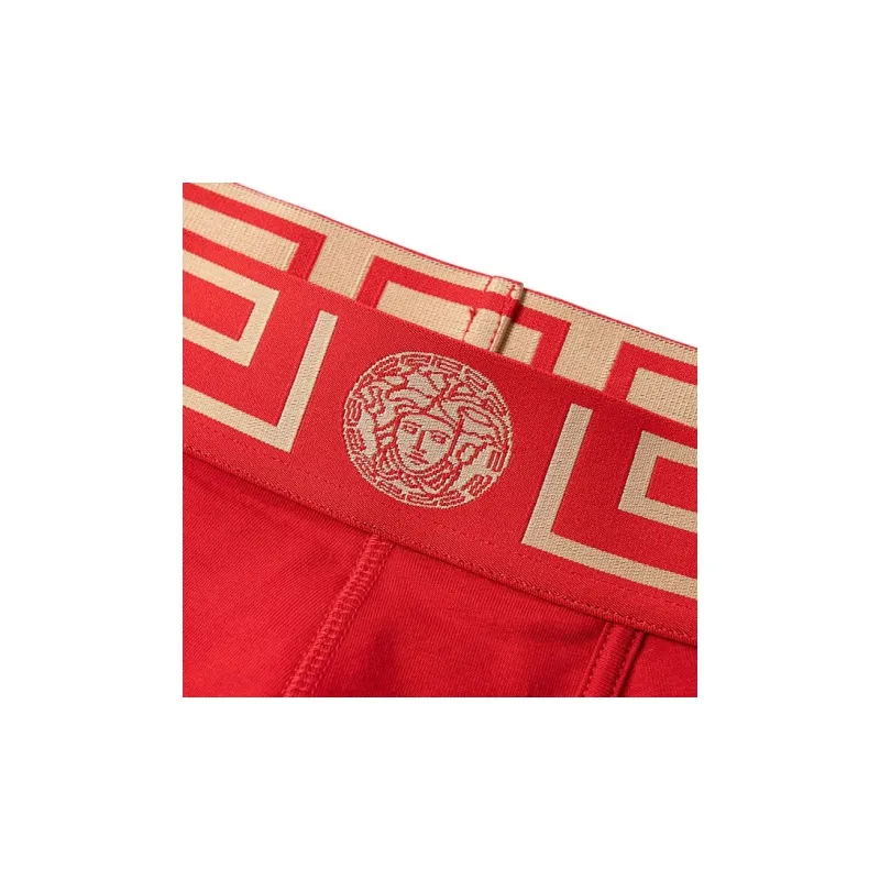 VERSACE Greca Border Long Boxers-4