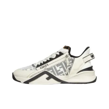 FENDI Flow Lace Up Sneakers