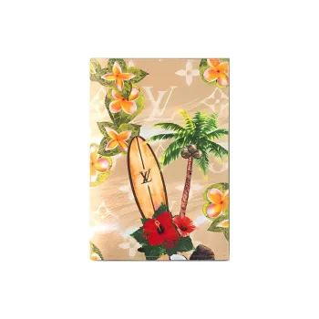 LOUIS VUITTON Passport Cover Monogram Surfin' Sand
