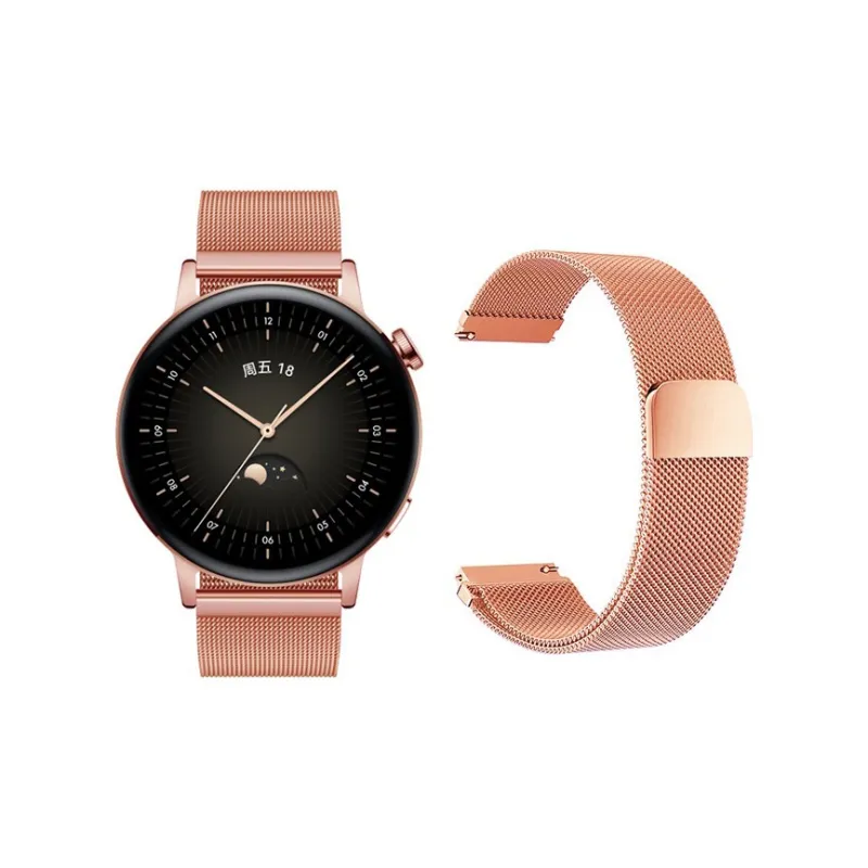 Vobafe Watch Band Huawei Compatibility Stainless Steel Material-10