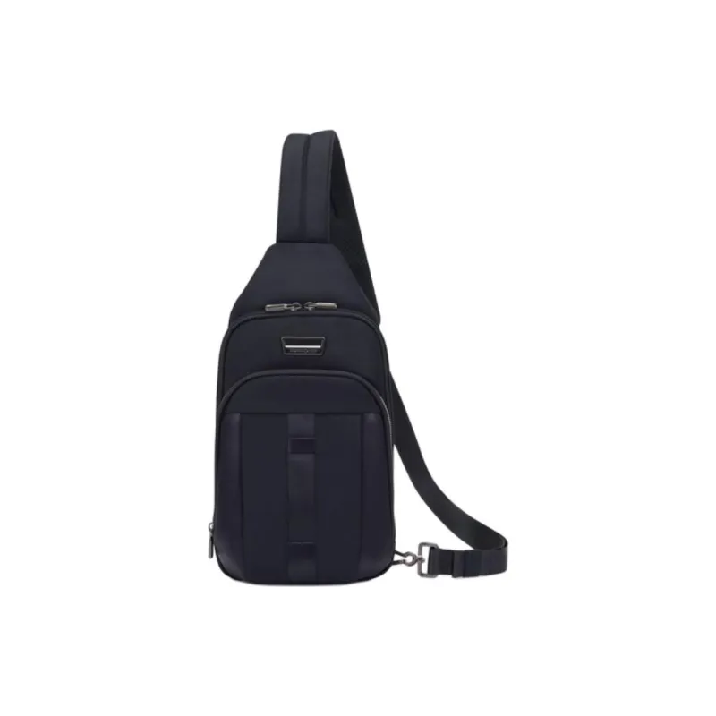 SAMSONITE Nylon Sling Bag Unisex Black-0
